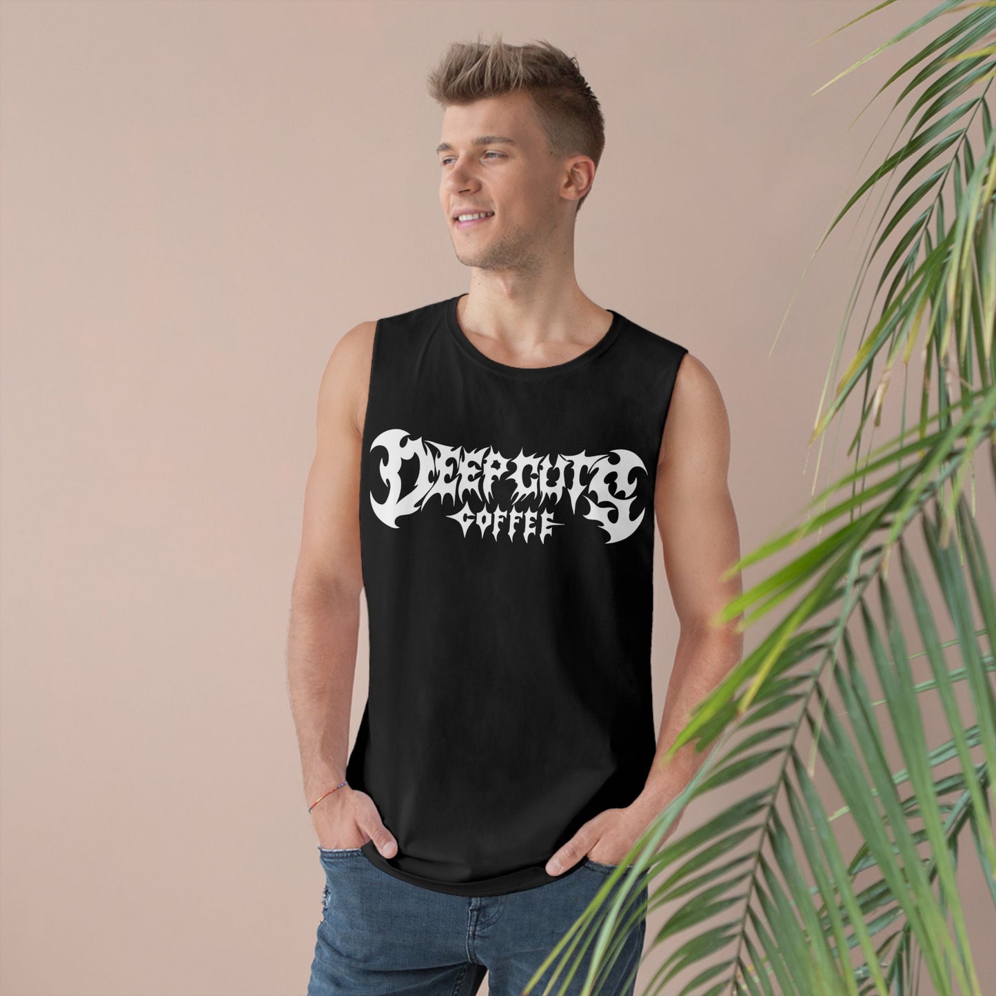 Deep Cuts Coffee - Metal Logo