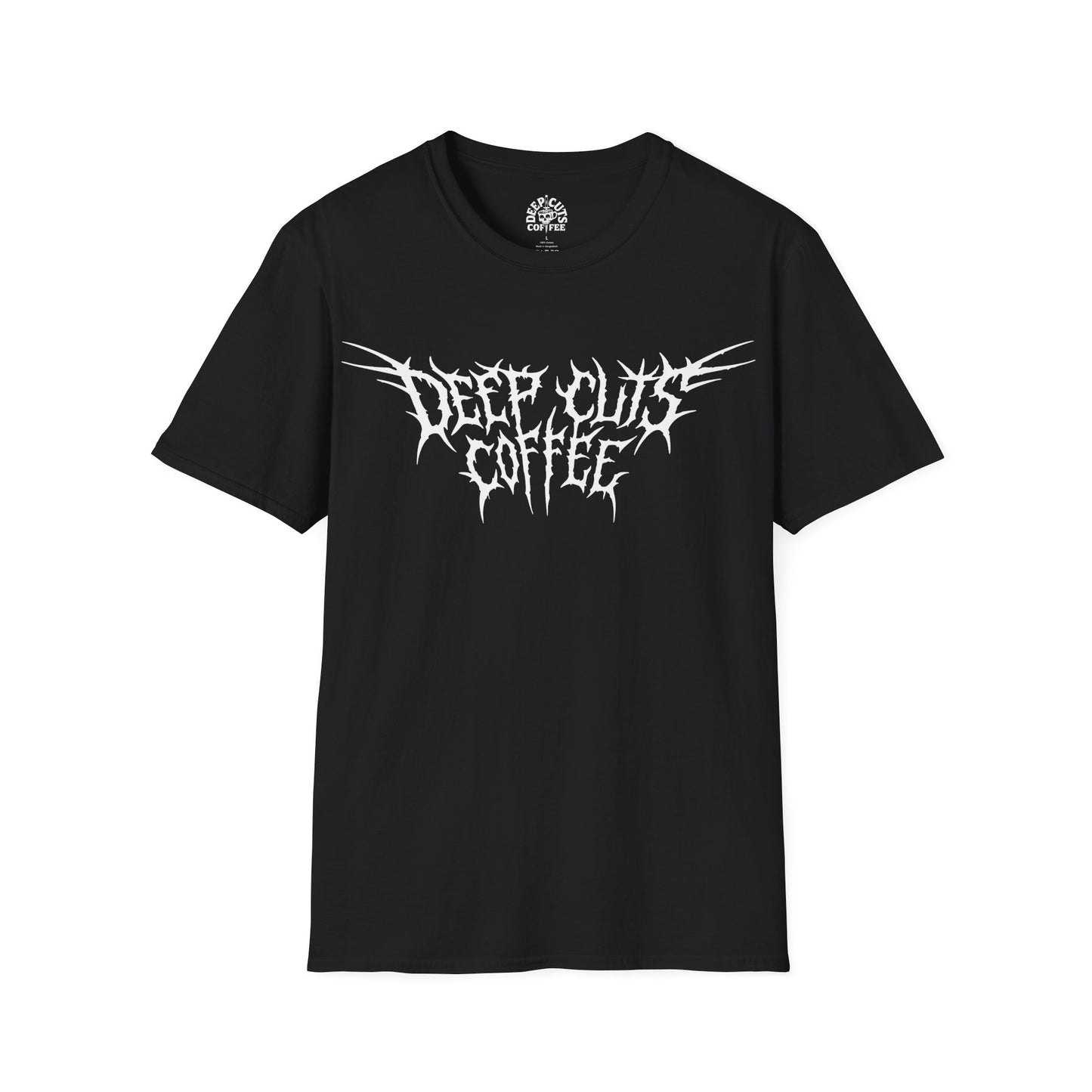Death Metal Logo T-Shirt - Deep Cuts Coffee