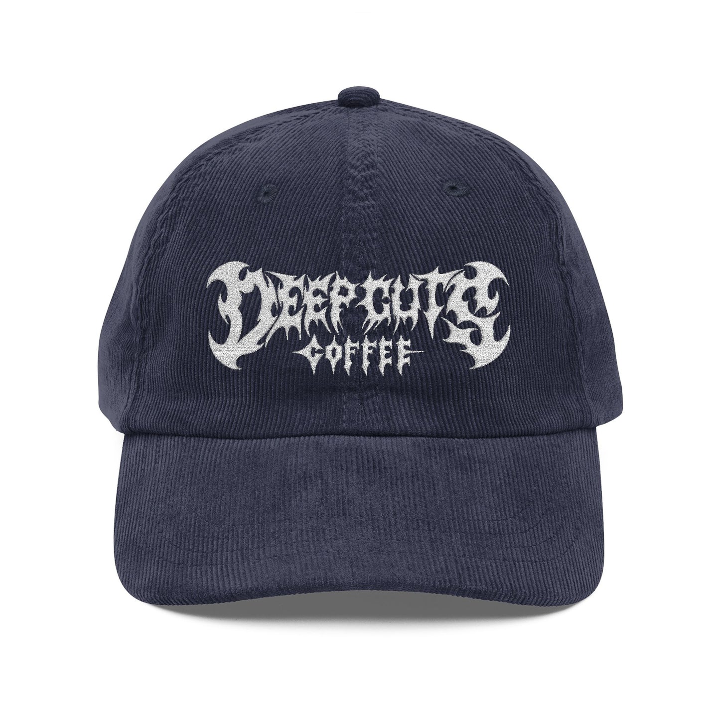Embroidered Cap Deep Cuts Coffee