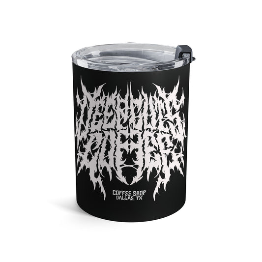 Black Metal Tumbler 10 oz