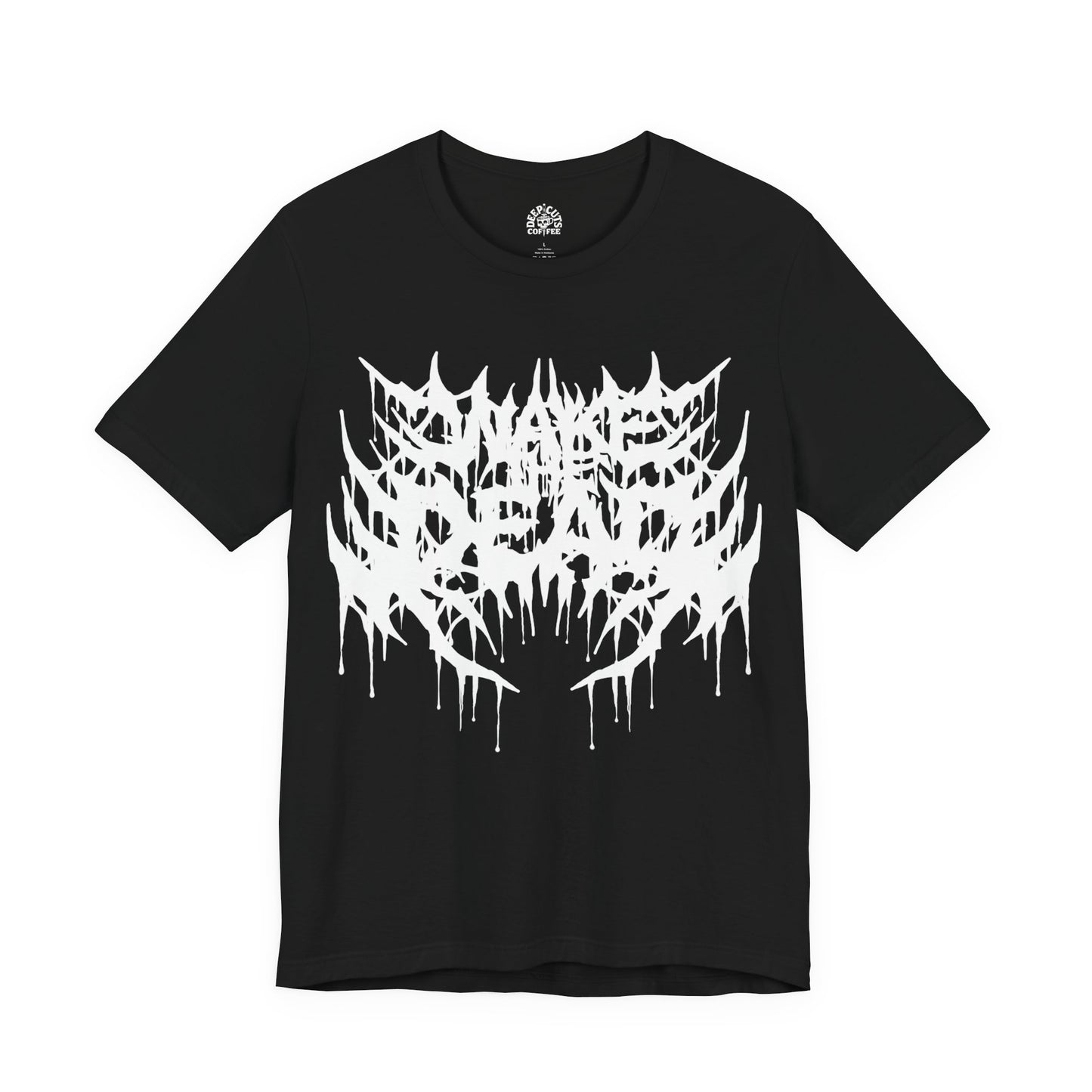 Wake the Dead Metal Logo Slim Fit Tee
