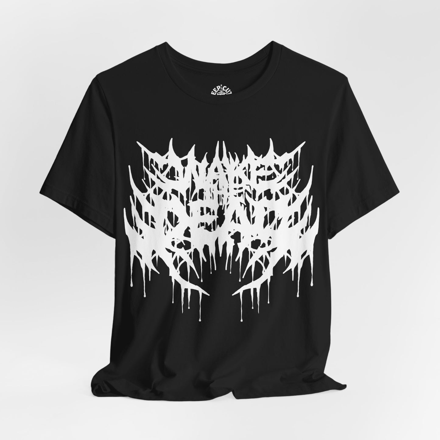 Wake the Dead Metal Logo Slim Fit Tee