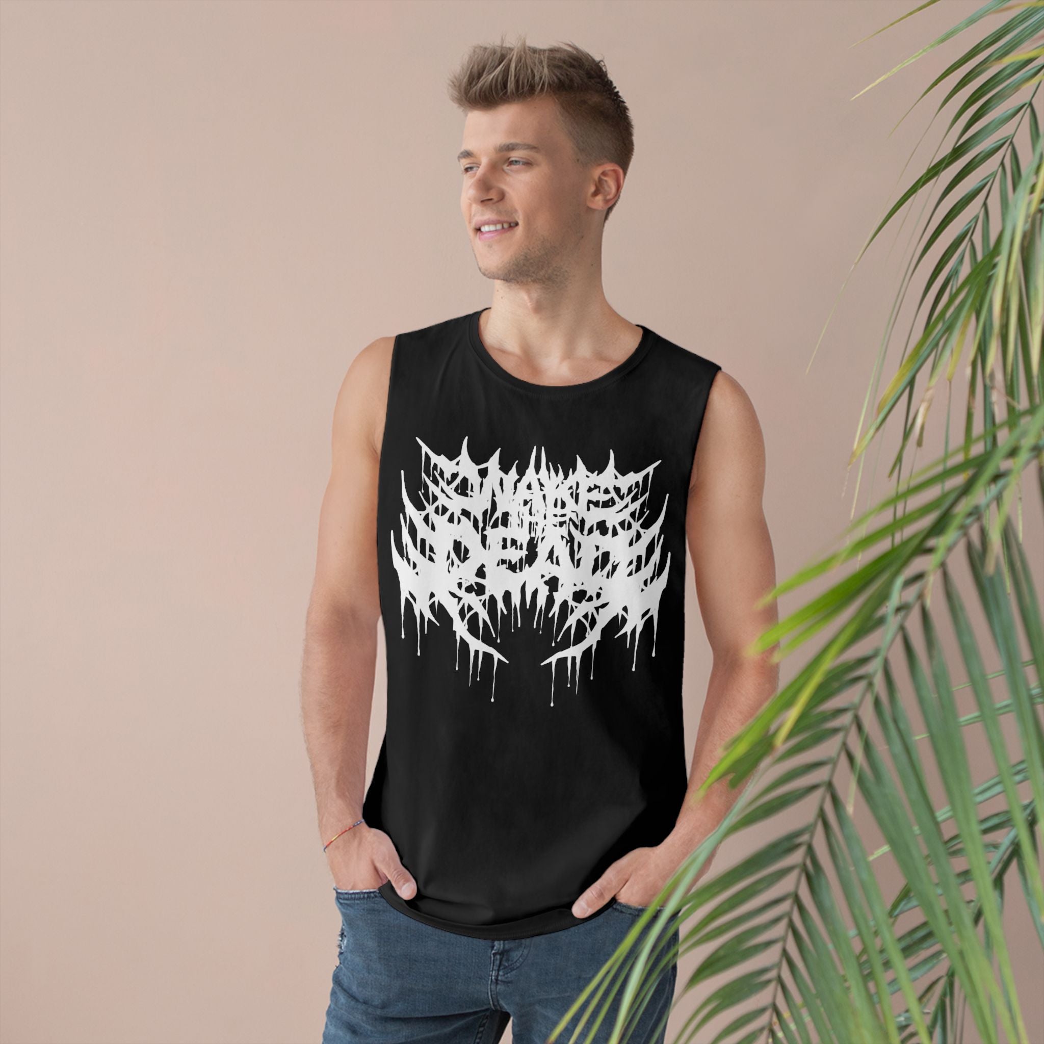 EDGY CUT TANK TOPS！CLANE DEATHCORE BLEGH TANK TOP - UNISEX FIT | Ohrion Apparel