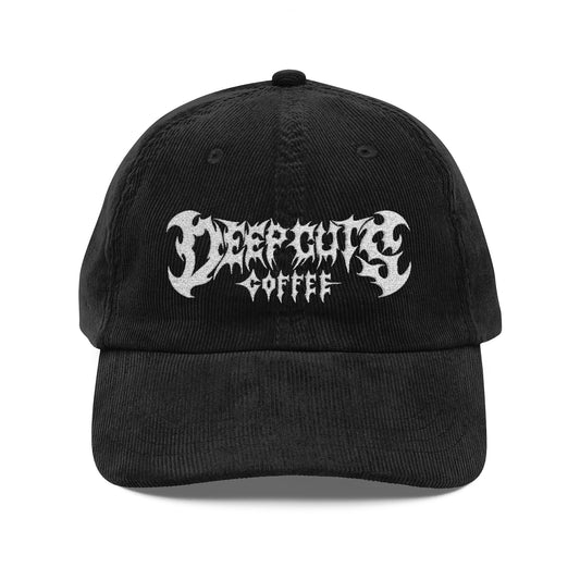 Embroidered Cap Deep Cuts Coffee