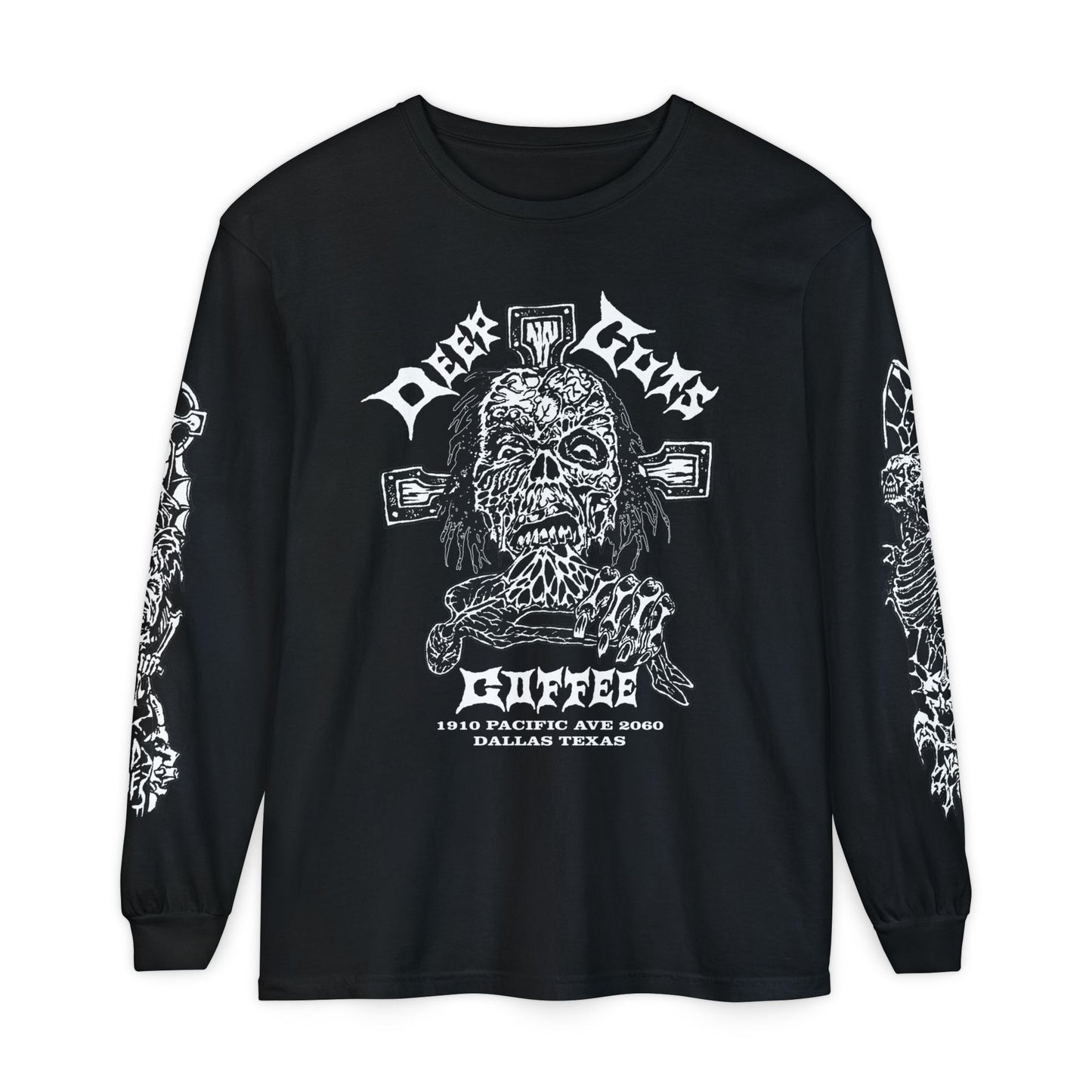 Dead Bodies Graphic Long Sleeve Tee