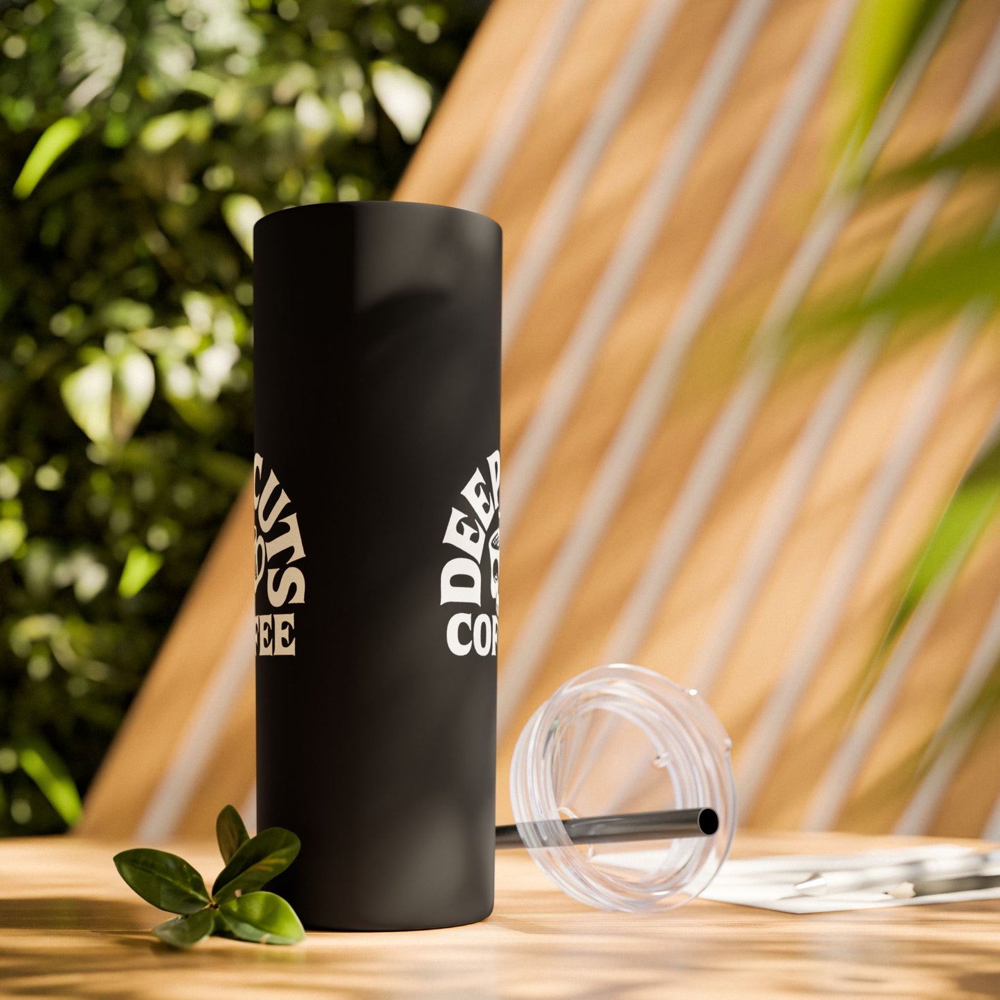 Skinny Tumbler with Straw, 20oz