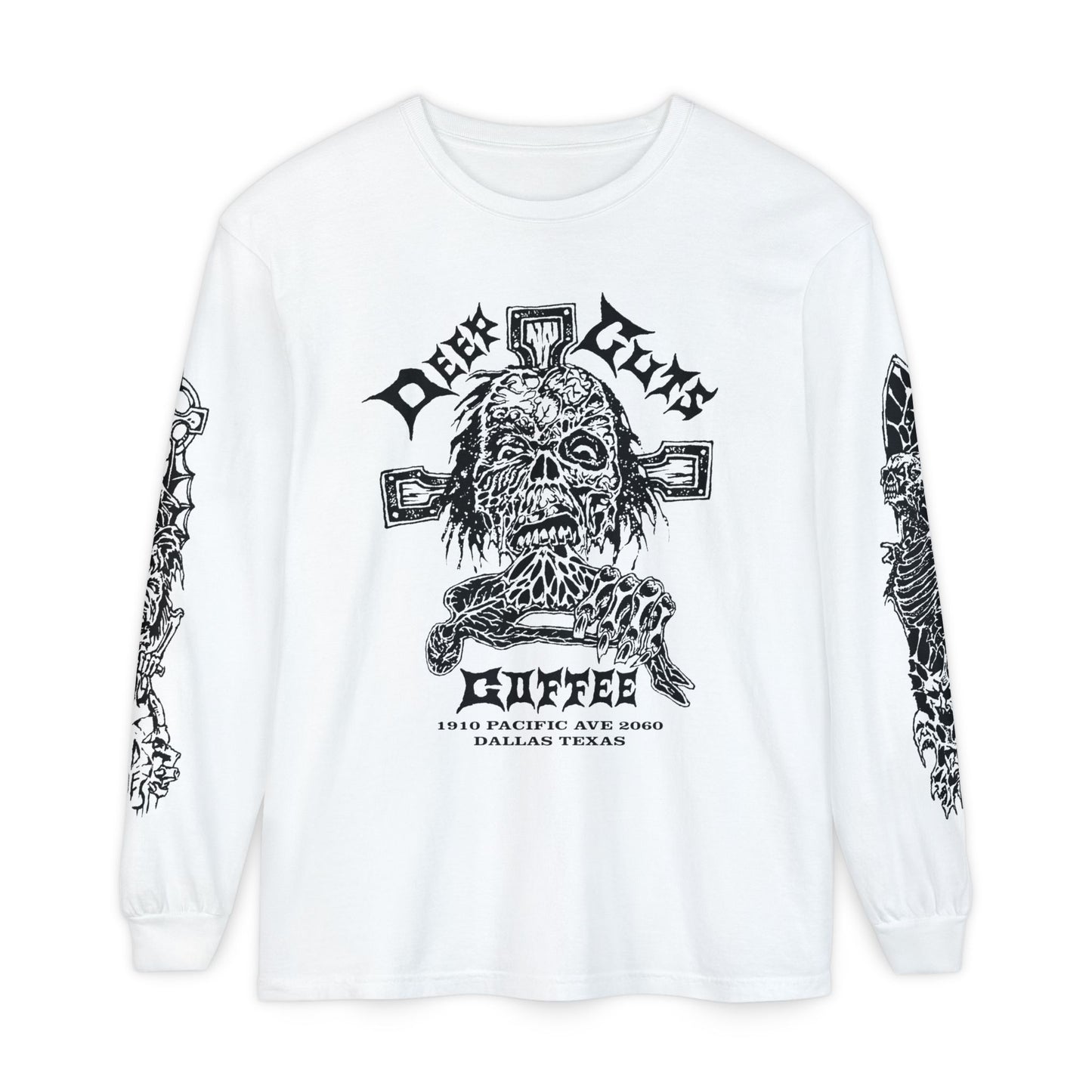 Dead Bodies Graphic Long Sleeve Tee