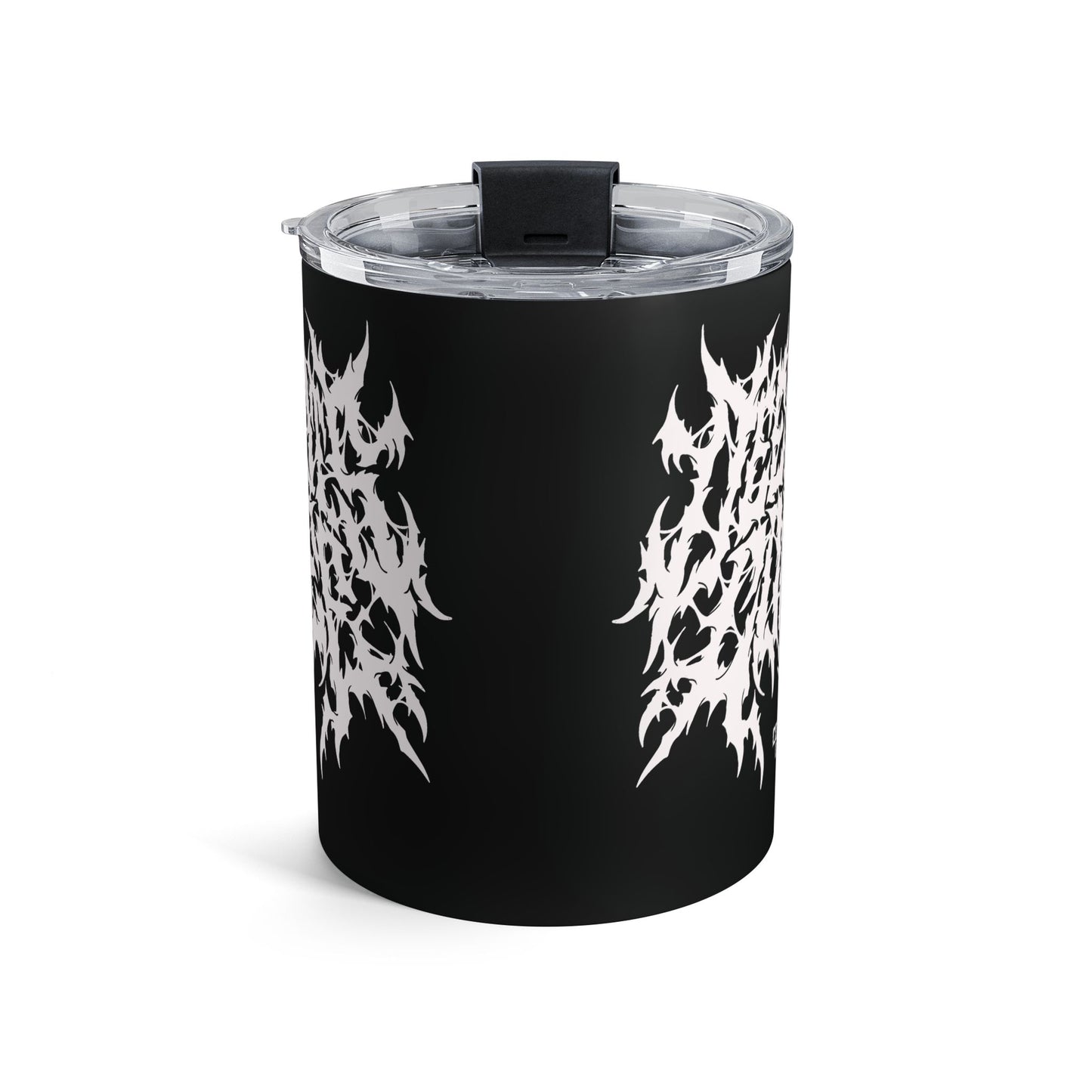Black Metal Tumbler 10 oz